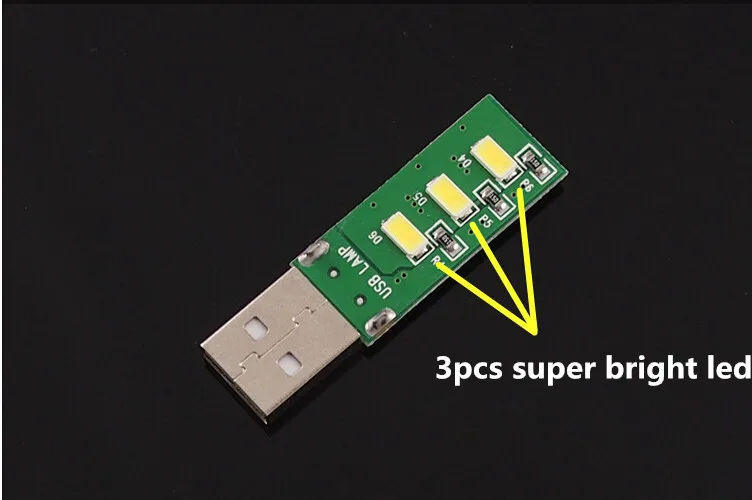 Светодиодный мини-светильник s USB мобильный для кемпинга беспроводной