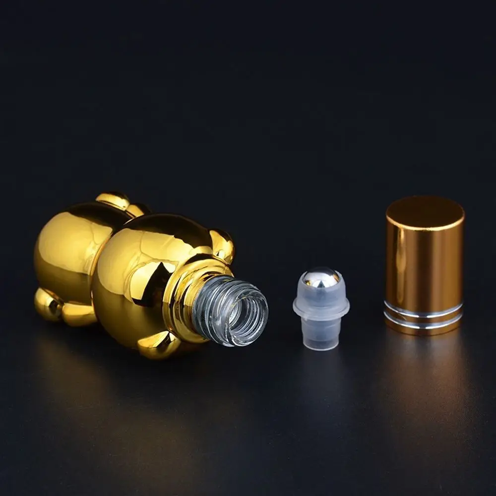 8 мл с милым медведем Форма эфирные масла флакон духов роликовая стеклянная