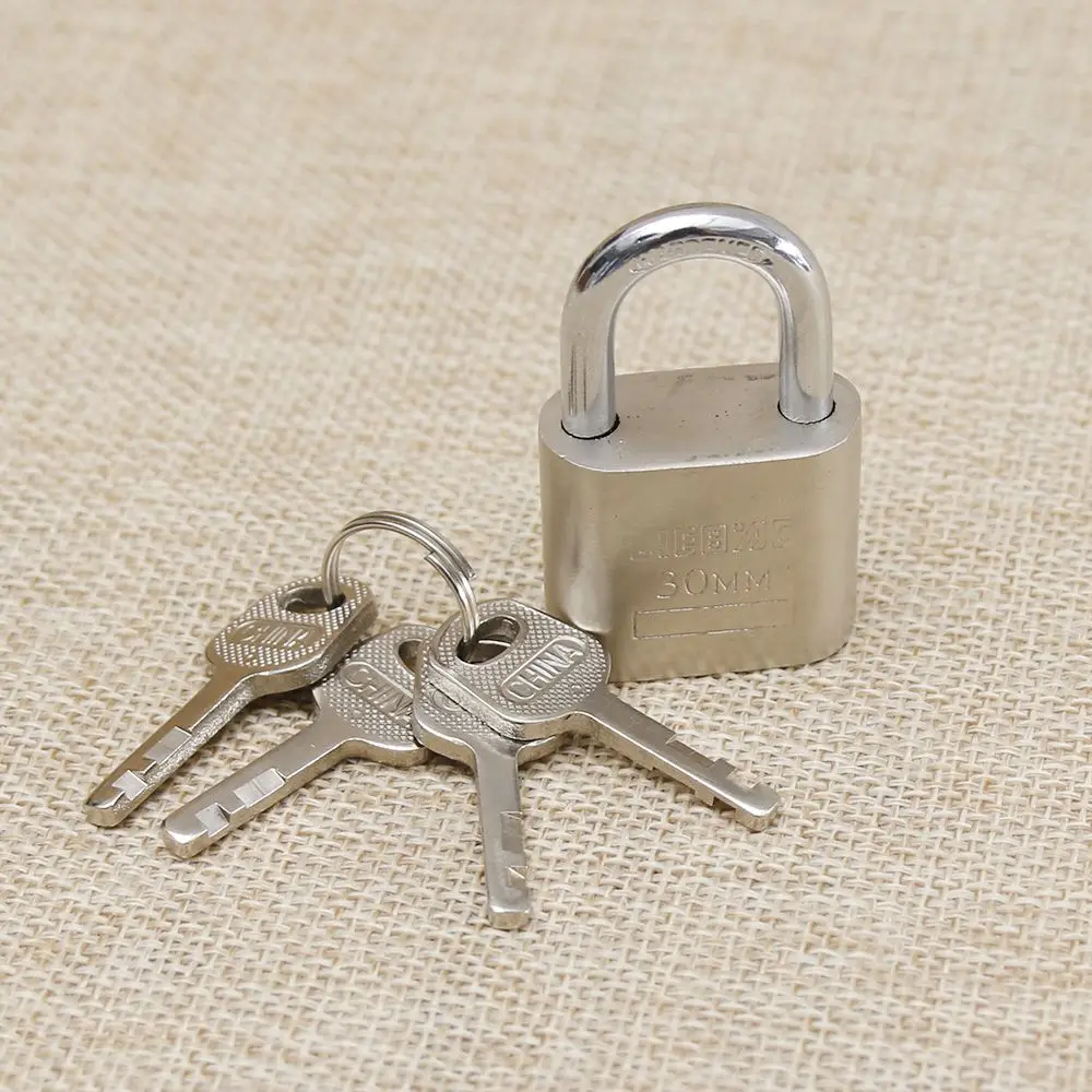 1 шт. шкаф Чемодан безопасности металлический замок цвета: золотистый