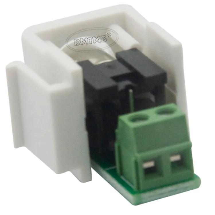 Черный гнездовой разъем Keystone RCA с винтовым соединением | Электроника