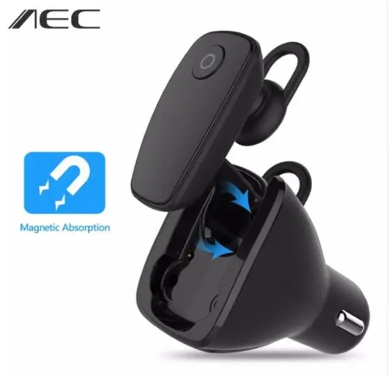 DDOAEC BQ638 Автомобильная Беспроводная bluetooth-гарнитура 4 1 ушной крючок с водителем