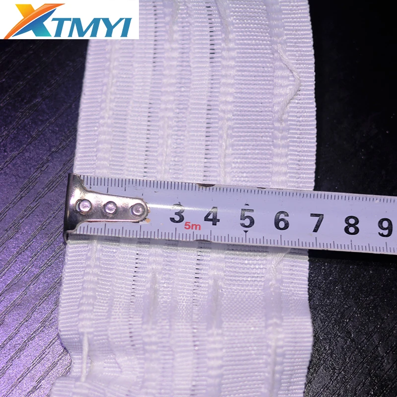 XTMYI тканевая лента для оконных штор ремешок белого цвета вытяжных плиссированных