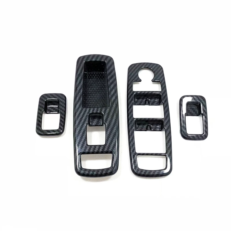 Панель переключателя окна из АБС углеродного волокна для Jeep Grand Cherokee 2014 2015 2016 17 18