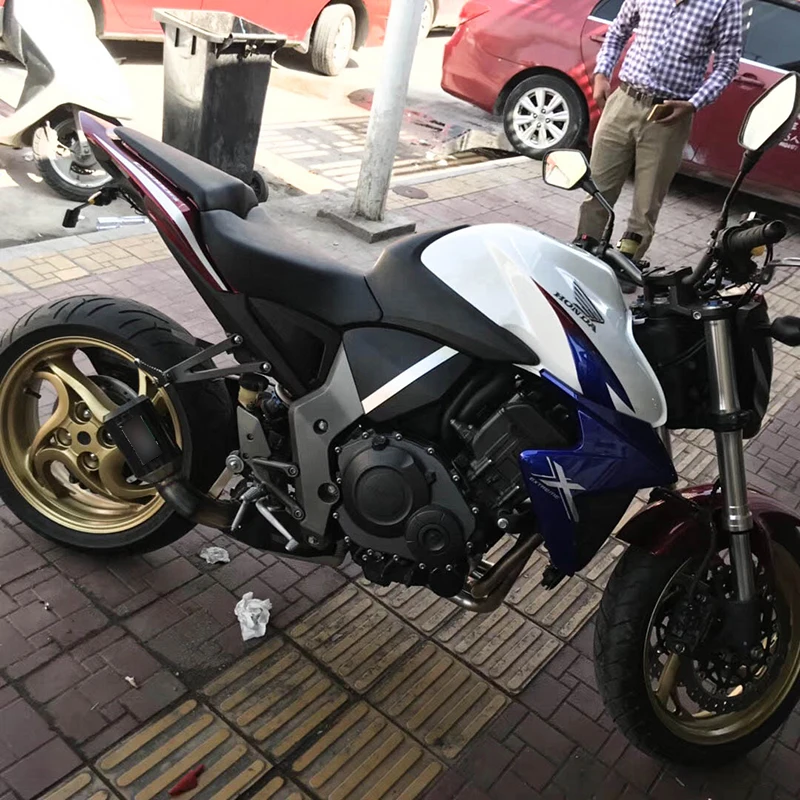 Слипоны CB1000R выхлопной Системы наконечник глушитель трубы из углеродного