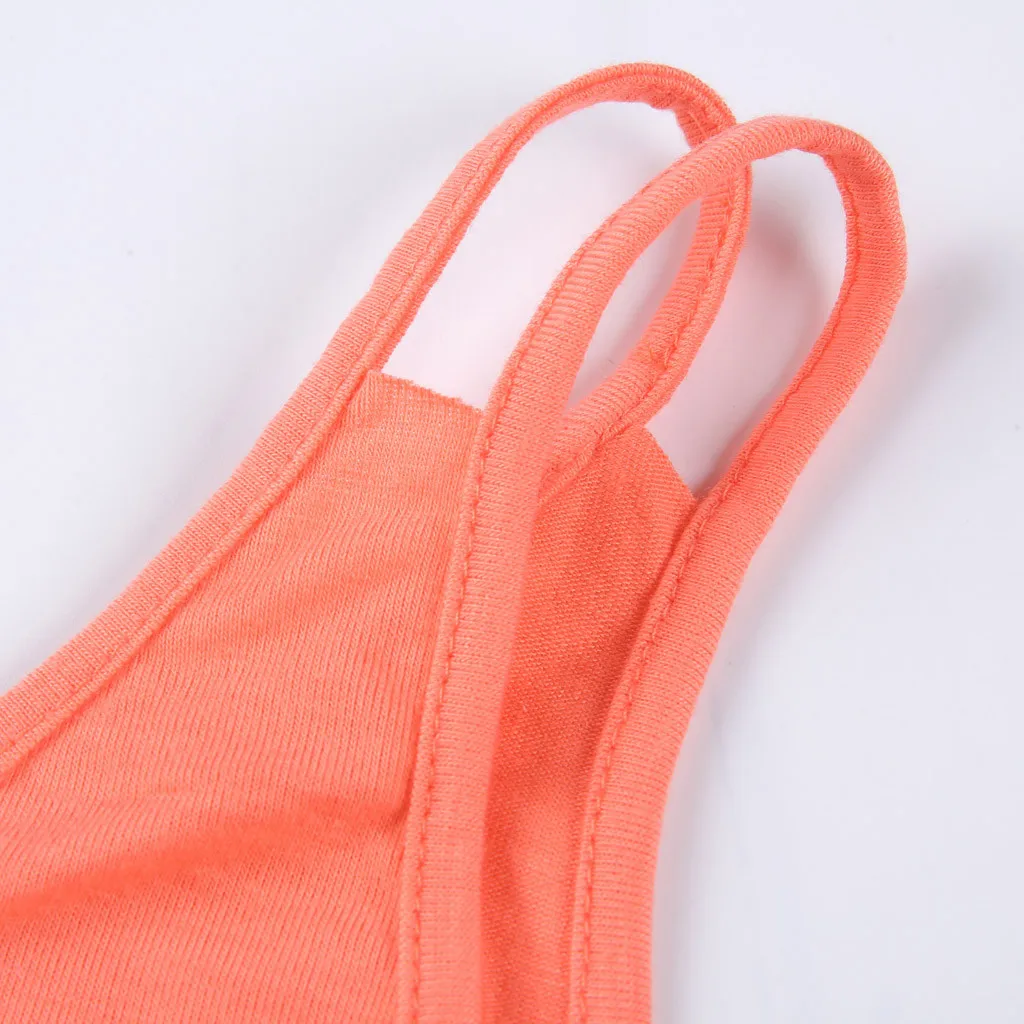 Женский однотонный топ без рукавов в полоску повседневный с v-образным вырезом