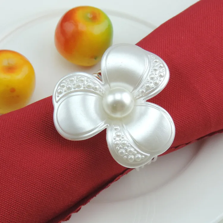 6PCS hotel tableware in the European Western food mouth cloth napkins model room gold and silver rhinestone wide napkin ring bu | Дом и сад