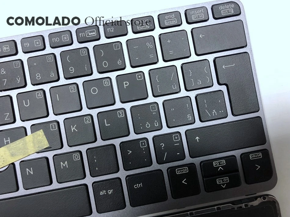 CZ SK Чехия Словацкая клавиатура для hp Elitebook 720 G1 G2 725 820 черная с подсветкой макет |