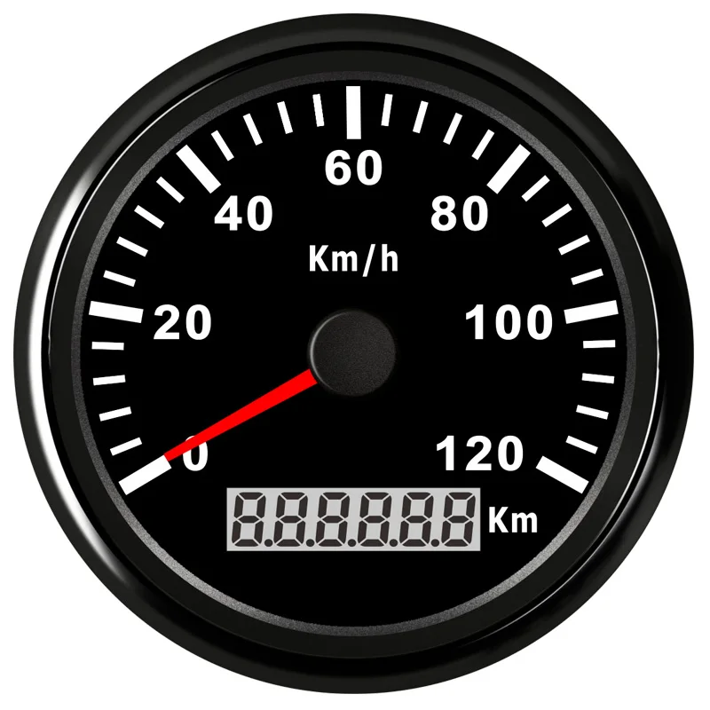 120KMH мотоцикл GPS скоростной одометр цифровой водонепроницаемый измеритель