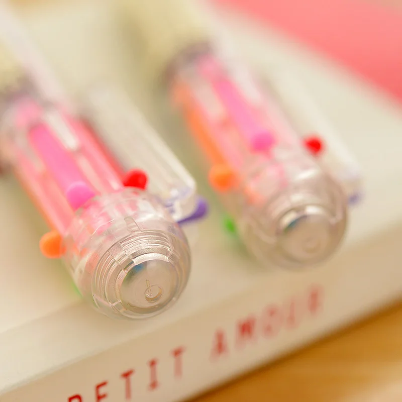 Новое поступление новая многоцветная шариковая ручка многофункциональная 6 в 1