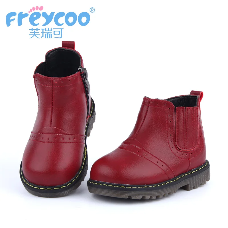 Freycoo/2019 г. Новая модная зимняя детская обувь для девочек и мальчиков из