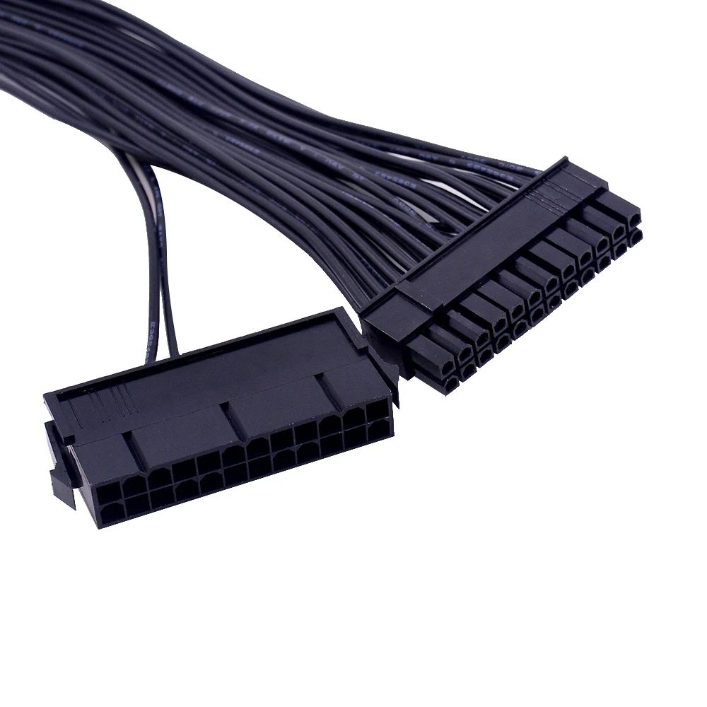 CHIPAL 10 шт 30 см ATX 20 + 24Pin 3 PSU Molex источник питания синхронизация стартер удлинитель