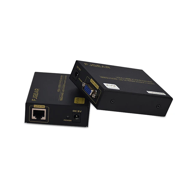 Квм-удлинитель сверхкачественный 330 футов VGA + USB квм-удлинитель сигнала через Cat5