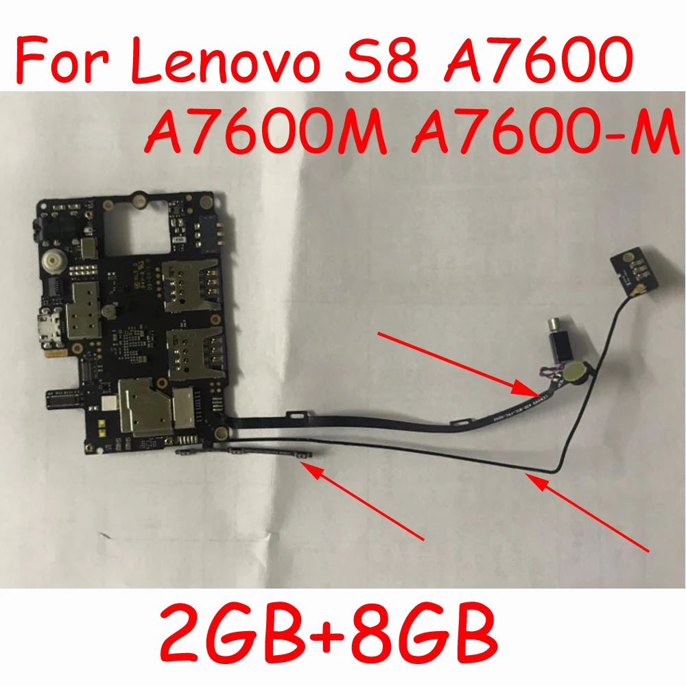 LTPro мобильная электронная панель материнская плата для Lenovo S8 A7600 A7600M M 2 ГБ 8