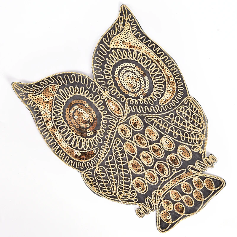 1 шт. в виде симпатичных животных птиц мотив Сова блесток вышитые железные