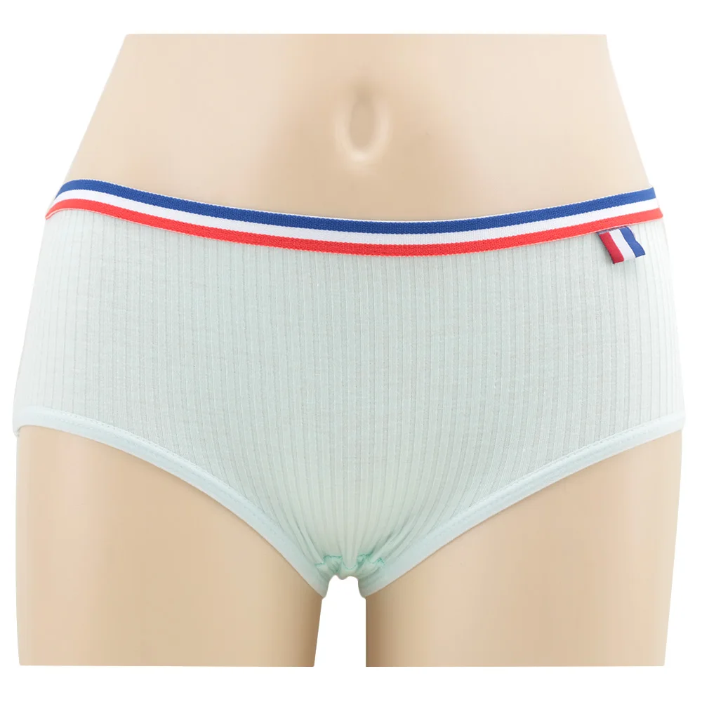 Модное хлопковое нижнее белье с резьбой низкой посадкой трусы цельные дышащие