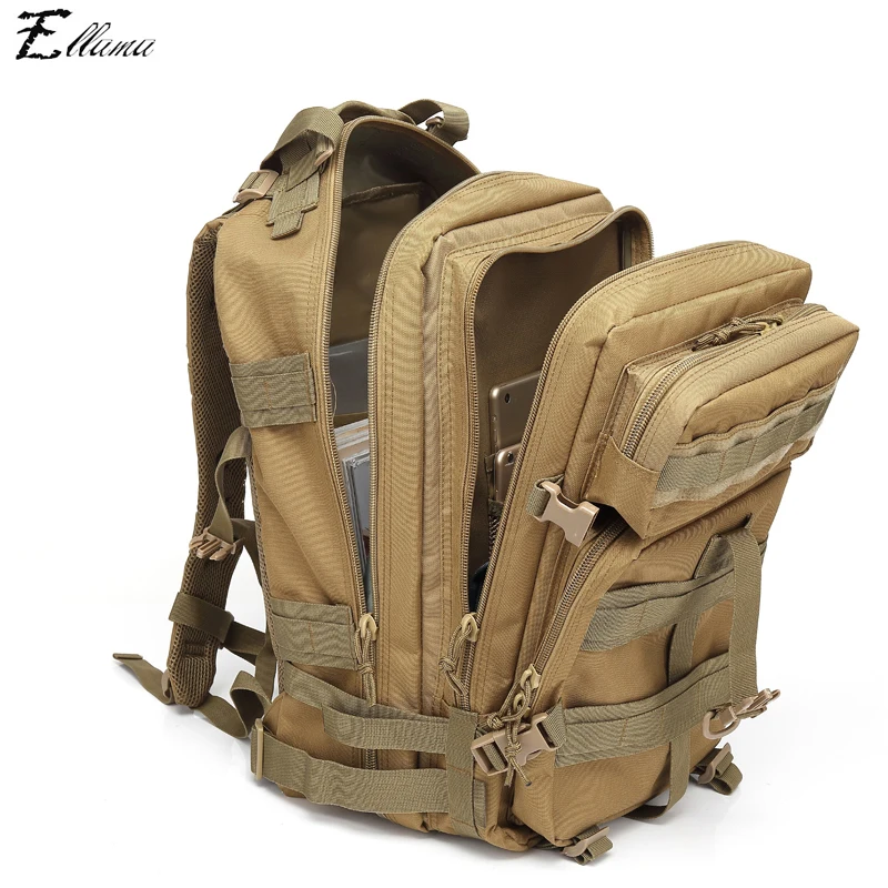 Outdoor Backpack 45L 600D Multi-purpose Large Capacity Military Tactical Camouflage Tool Gear Bag for outdoor sports | Спорт и