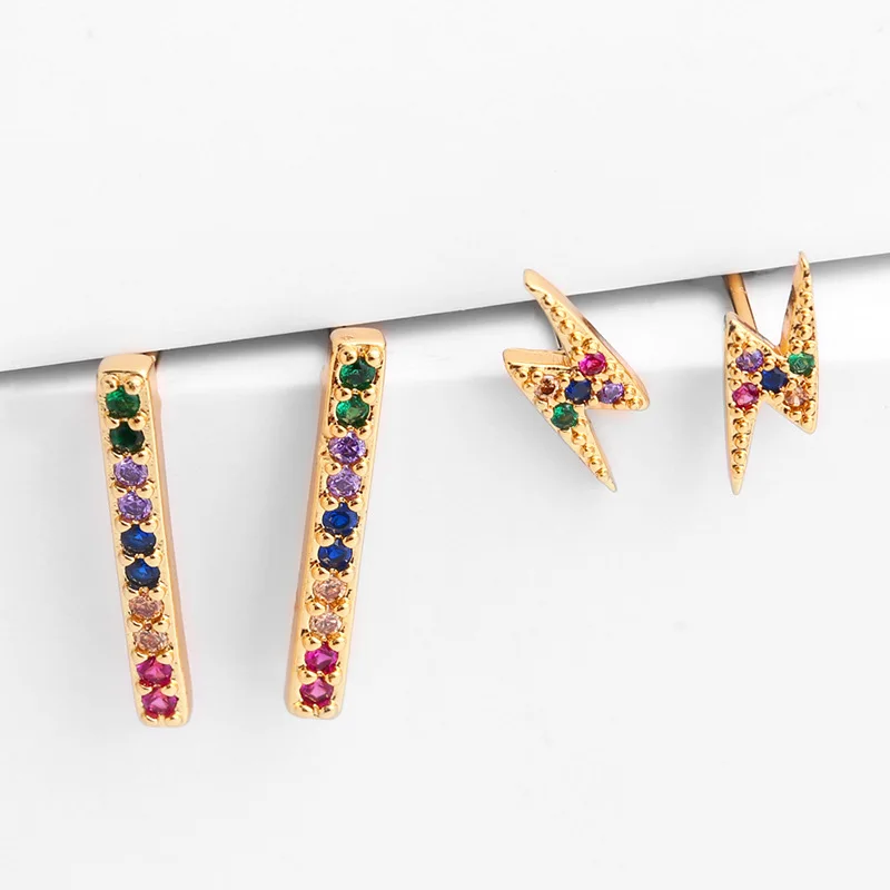 2021 новые розовые золотые браслеты с Краб обруч серьги модные ювелирные изделия