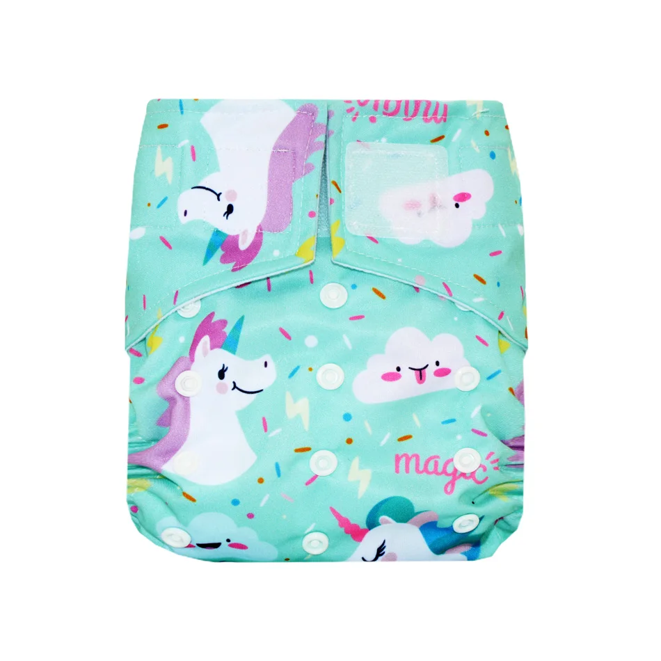 Miababy (10 шт./лот) тканевые подгузники на липучке для детей 5 15 кг водонепроницаемые