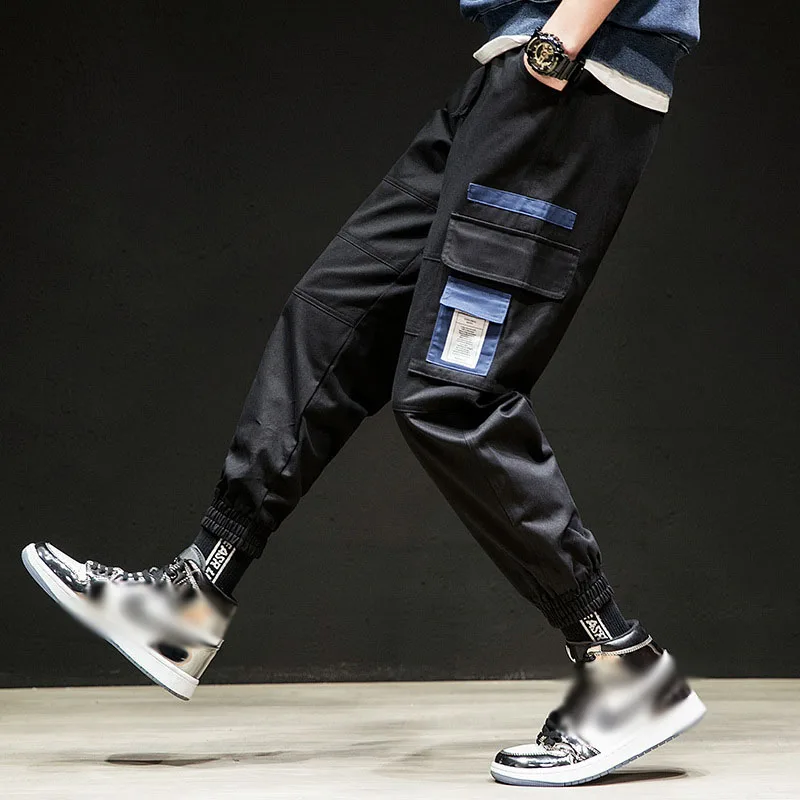 FALIZA весенние мужские повседневные джоггеры брюки-карго Модные тактические брюки