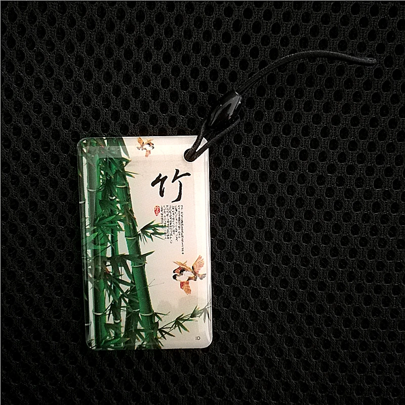 1Pcs 13.56Mhz UID Changeable S50 UID Rewritable NFC RFID Badge Chinese Magic 1K Card Token tag Keyfob keychain key fob ring - Цвет: NO.15