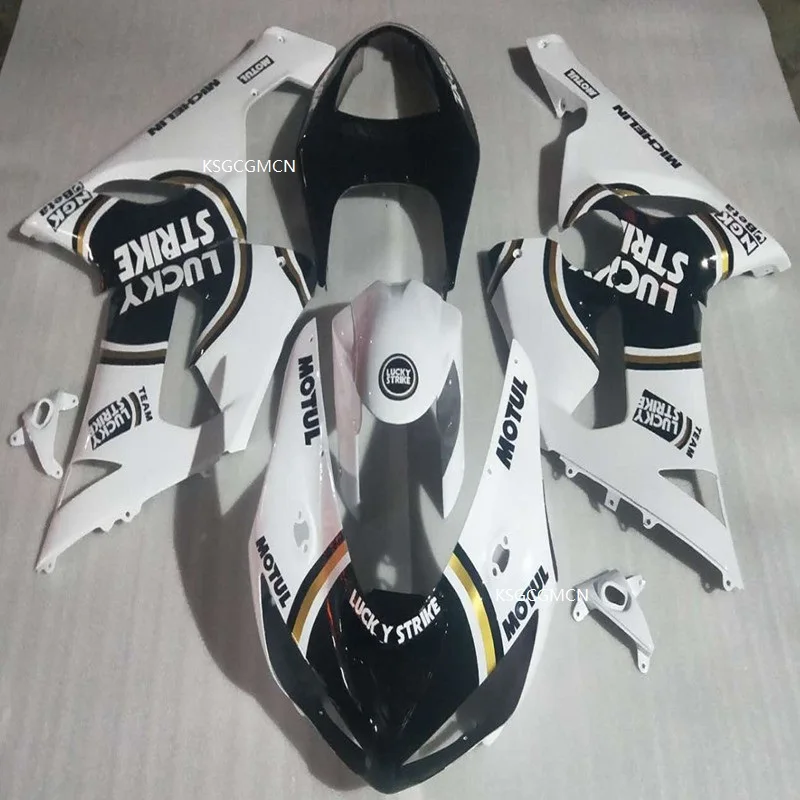 Распродажа Обтекатели из белого и черного АБС-пластика для Kawasaki Ninja ZX-6R 636 2005-2006