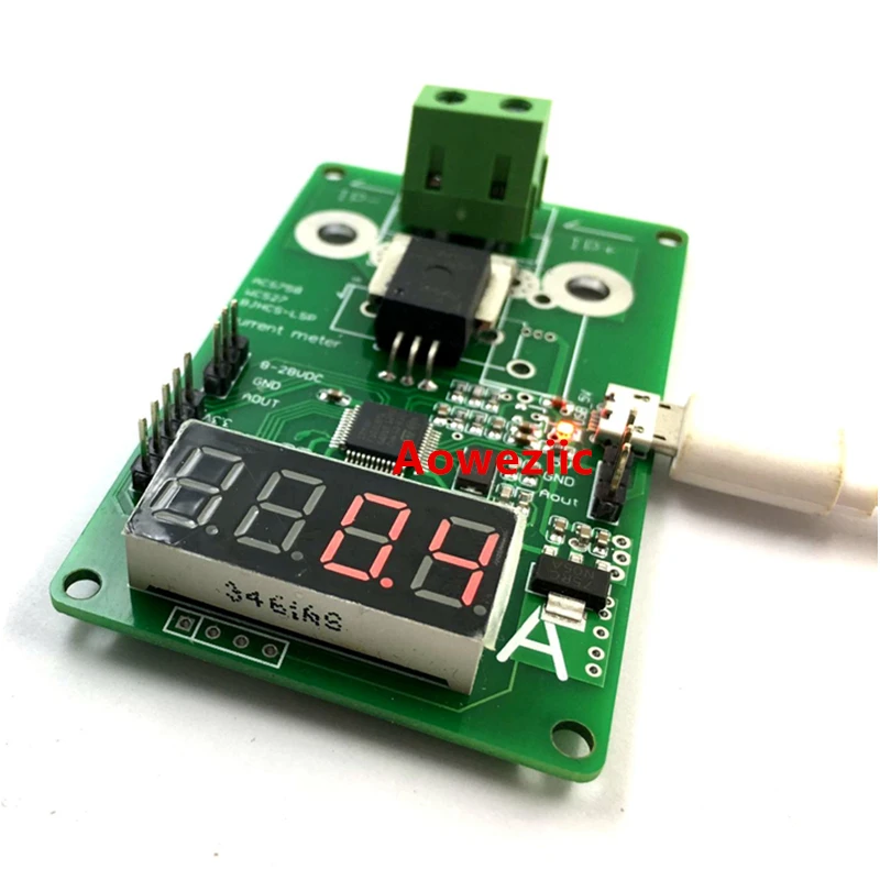 Aoweziic ACS770ECB-200B ACS770 0-200A Измеритель постоянного тока с диапазоном 0-0 01 A/1A |