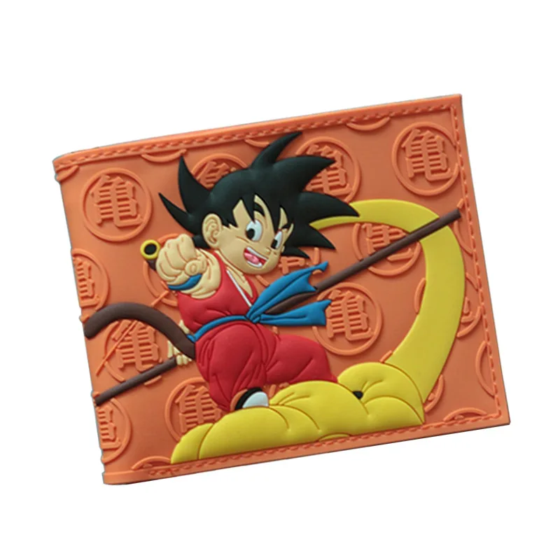 HUI Мужской G Dragon Ball z кошелек Гоку короткий кошелек молодой мужской женский студенческий аниме модный короткий кошелек