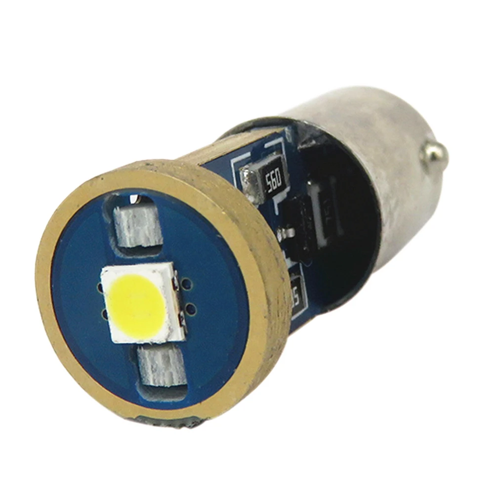 WLJH 2x сигнальная лампа BA9S Canbus T4W Led 64111 3030SMD автомобильный светильник Запасной