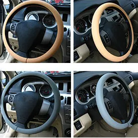 Стайлинг автомобиля силиконовый чехол на руль для Toyota Prius Levin Crown Avensis Previa FJ Cruiser Venza