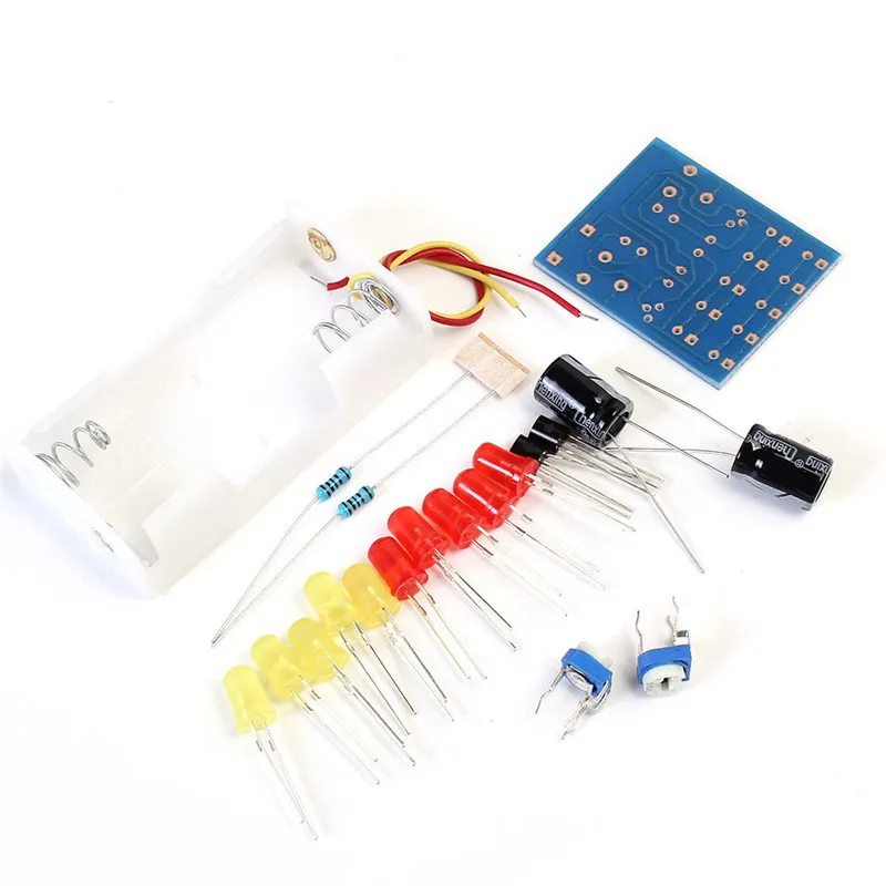 Простые Рекламные Красочные Огни DIY Kit Реклама LED Набор Для Электронного