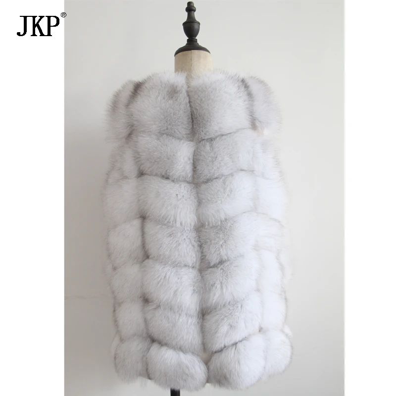 Женский жилет из натурального Лисьего меха зимняя безрукавка 100%|genuine fox fur vest|fox