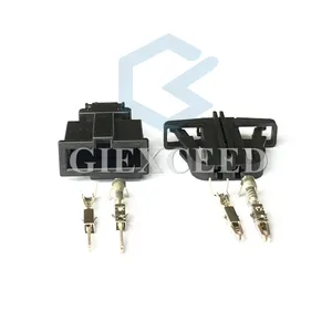 2 комплекта, 2 контакта 3B0972712 1j0972. разъем для освесветильник номерного знака двери, разъем для освещения багажника, s клаксон, сенсорный штекер для VW Audi Skoda