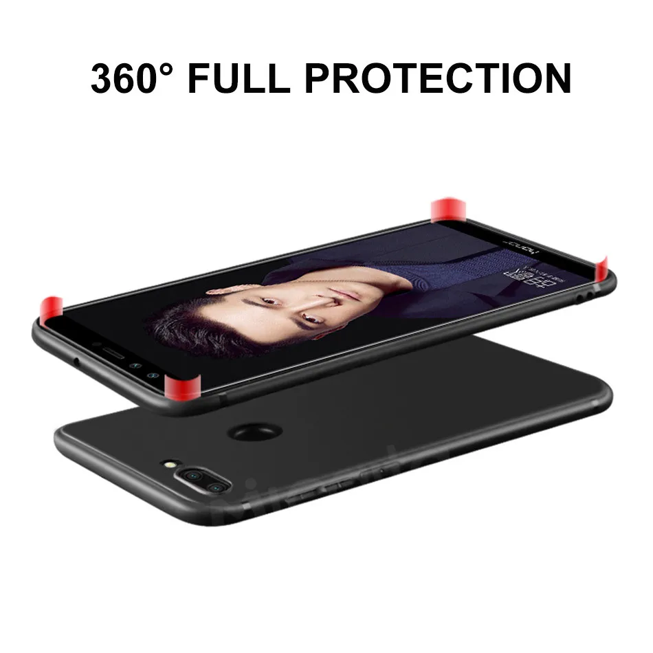 Для huawei Honor 9 чехол Honor 9 Lite чехол s силиконовый ударопрочный матовый чехол из мягкого ТПУ чехол для huawei Honor 9 Lite