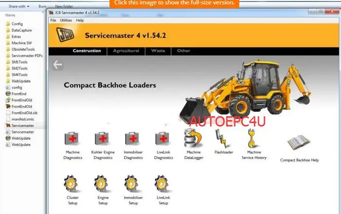 JCB ServiceMaster 4 v1.78.2 [2 2019] полный диагностический |