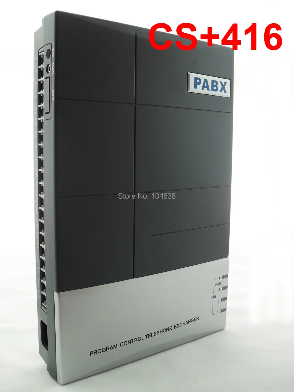 Analog Pabx CS+416 with 4 Phone lines and 16 subscriber extnesion ports PBX company
