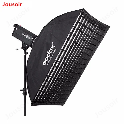 Godox 2 шт. 80x120 см 31 5x47 полоса Beehive софтбокс с решеткой Bowens Mount CD15|Софтбоксы| |