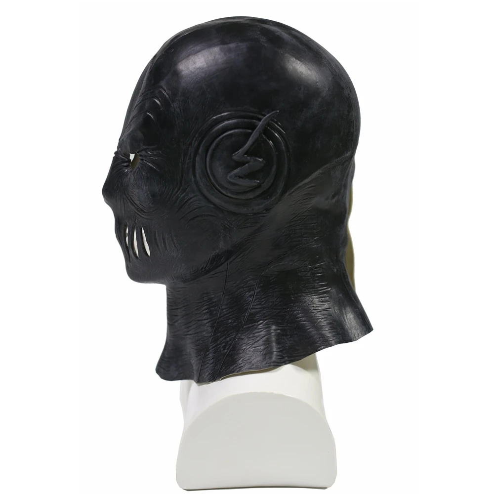 XCOSER The Flash сезонная 2 Zoom маска черная полная голова латексная для косплея Cotusme