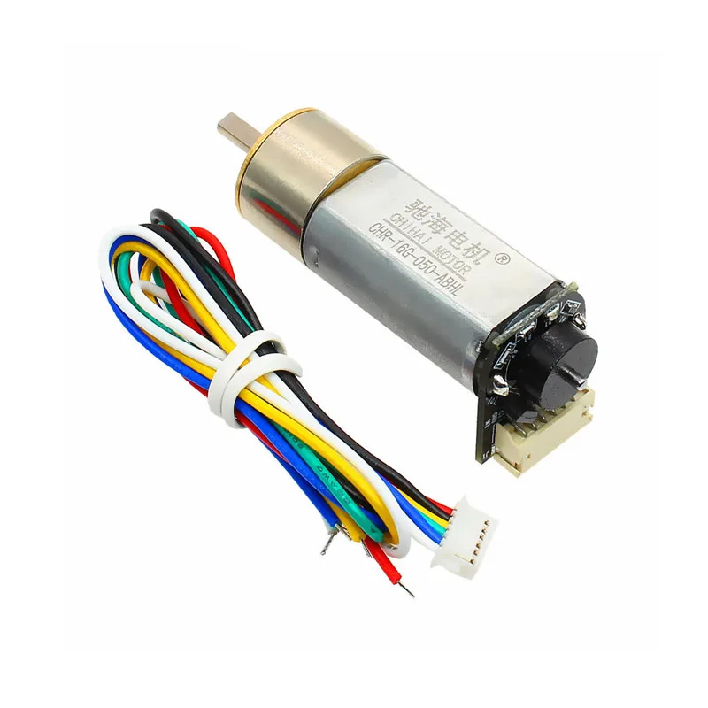 CHR 16G 050 DC зубчатый двигатель кодировщик магнитного холла скорость AB biphasic|gear motor