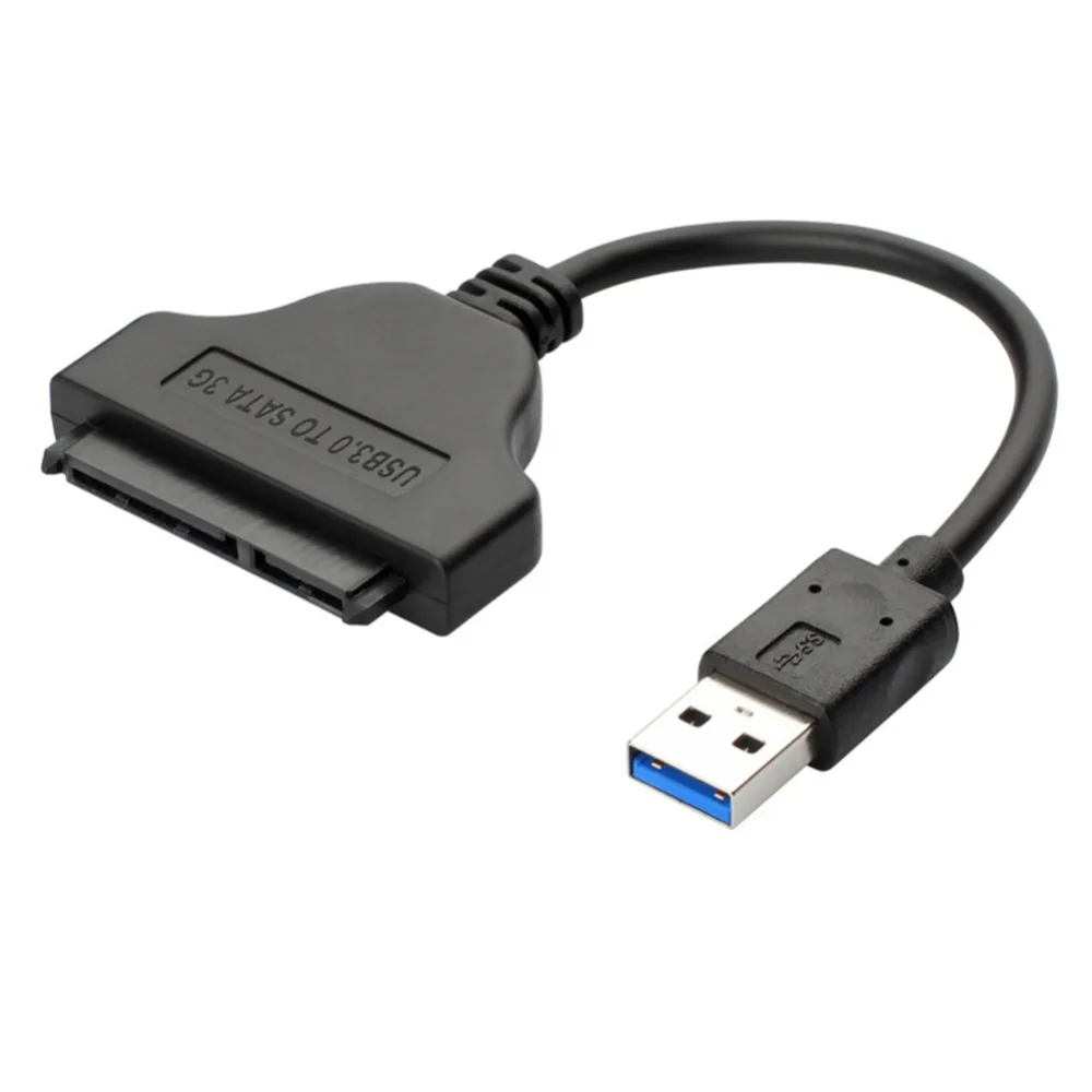 Кабель переходник с USB 3 0 на Sata кабель 7 + 15P для подключения 2 5 дюйма IDE HD корпусом из