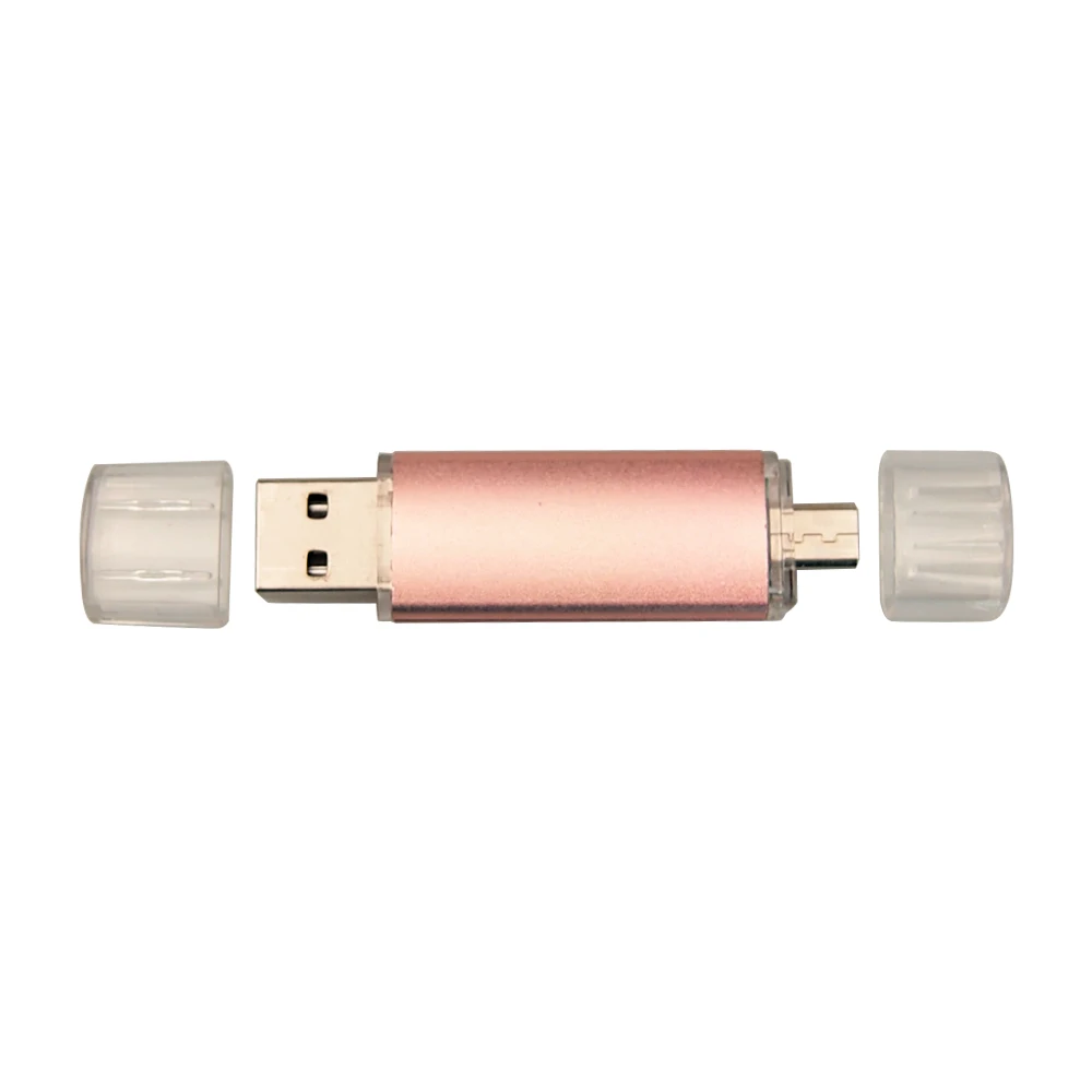 Металлический OTG Usb флэш накопитель 2 стиля для смартфона/ПК 4 ГБ 8 16 USB память 32 U