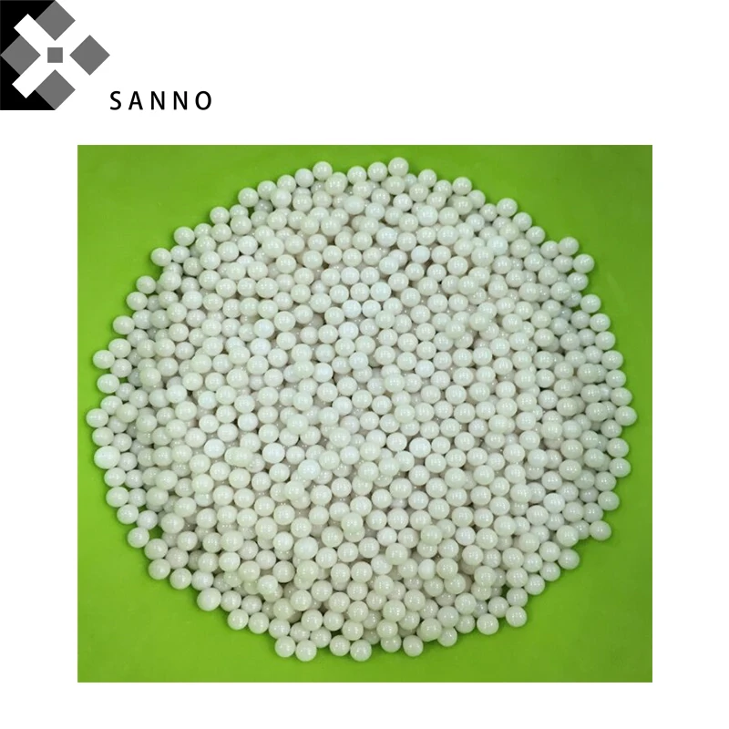 80% High precision zirconia oxide ceramic grinding ball 0.2mm, 0.3mm, 0.5mm, 2mm, 3mm ZrO2 industrial ceramic beads for bearing
