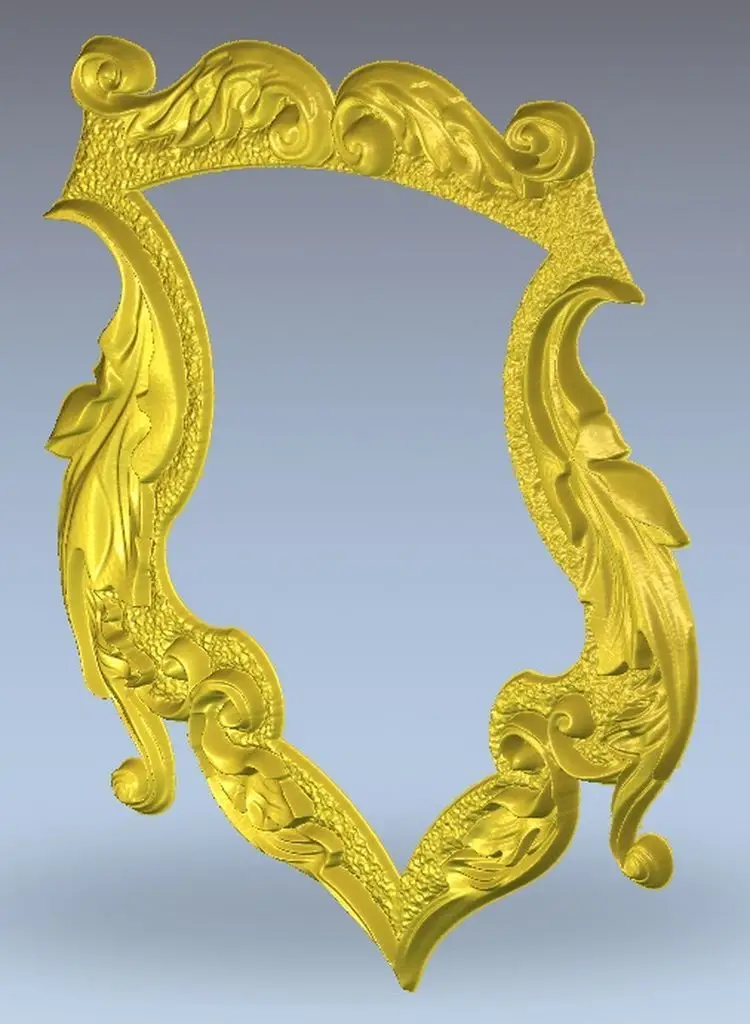 

3d model relief for cnc in STL file Frame_35