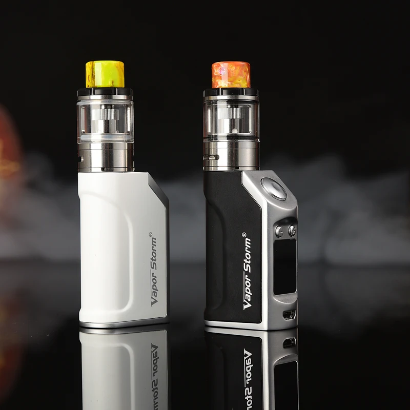 Оригинальная электронная сигарета Vapor storm 50 Вт бокс мод 1200 мАч встроенный