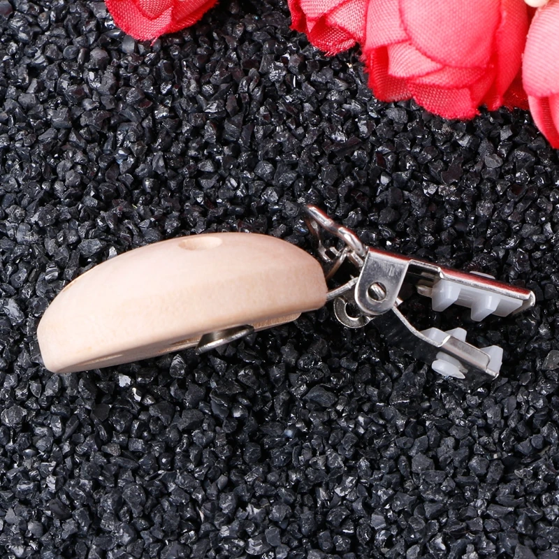 Деревянные детские круглые соски зажимы для пустышки 3 отверстия|round pacifier|clip