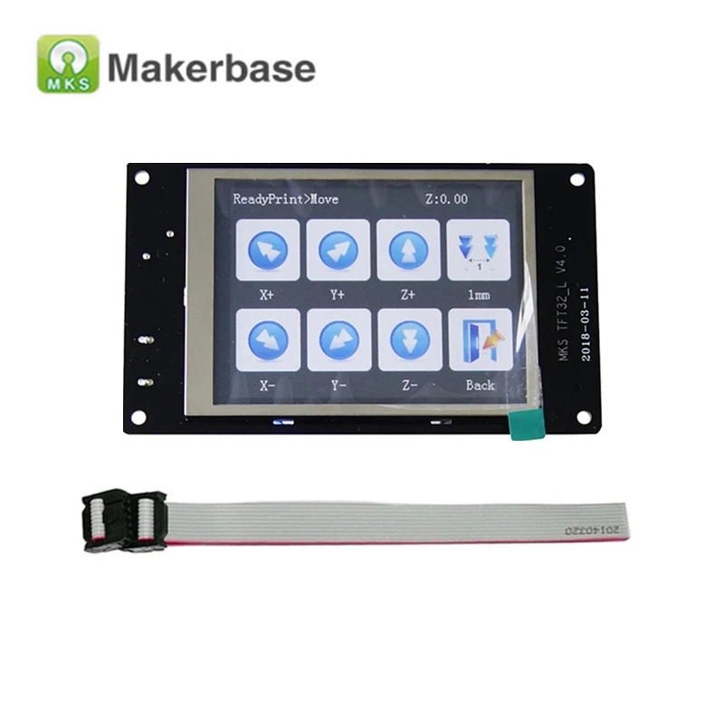Детали для 3D принтера smoothhieboard MKS SGen плата контроллера smootiewaere с TFT32 V4.0 сенсорный