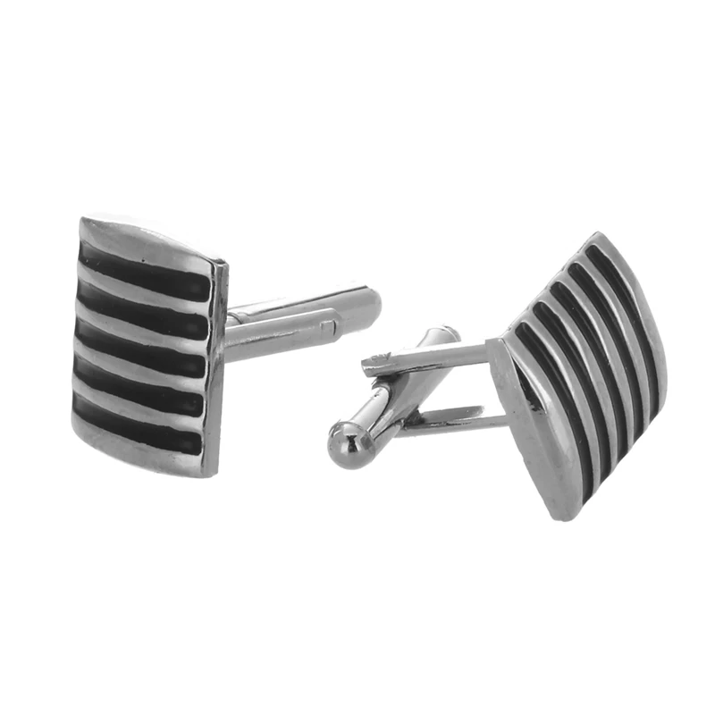 Мужская деловая рубашка из нержавеющей стали квадратная решетка Свадебные