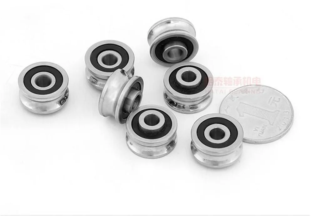 10 шт. SG10 SG15 SG66 SG20 SG25 U Groove герметичный шарикоподшипник роликовый шкив Направляющие