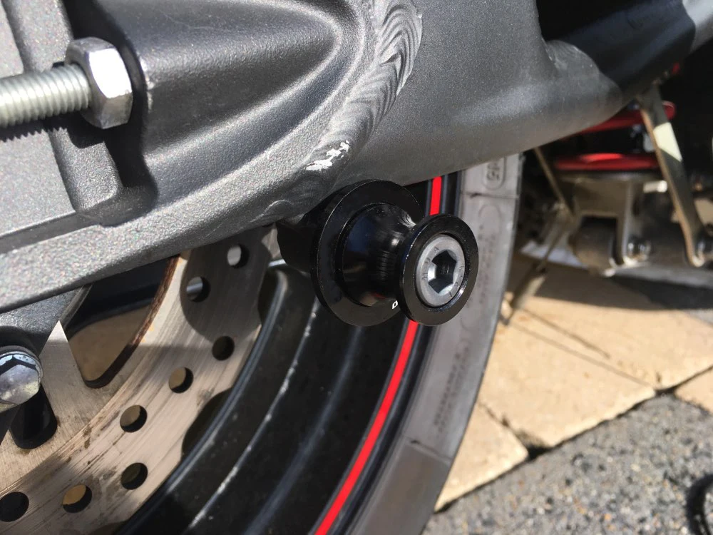 10 мм CNC МОТОЦИКЛ маятник слайдер Катушки стенд для Kawasaki Ninja ZX 6 ZX6 ZX600 600 1998 2002|motorcycle
