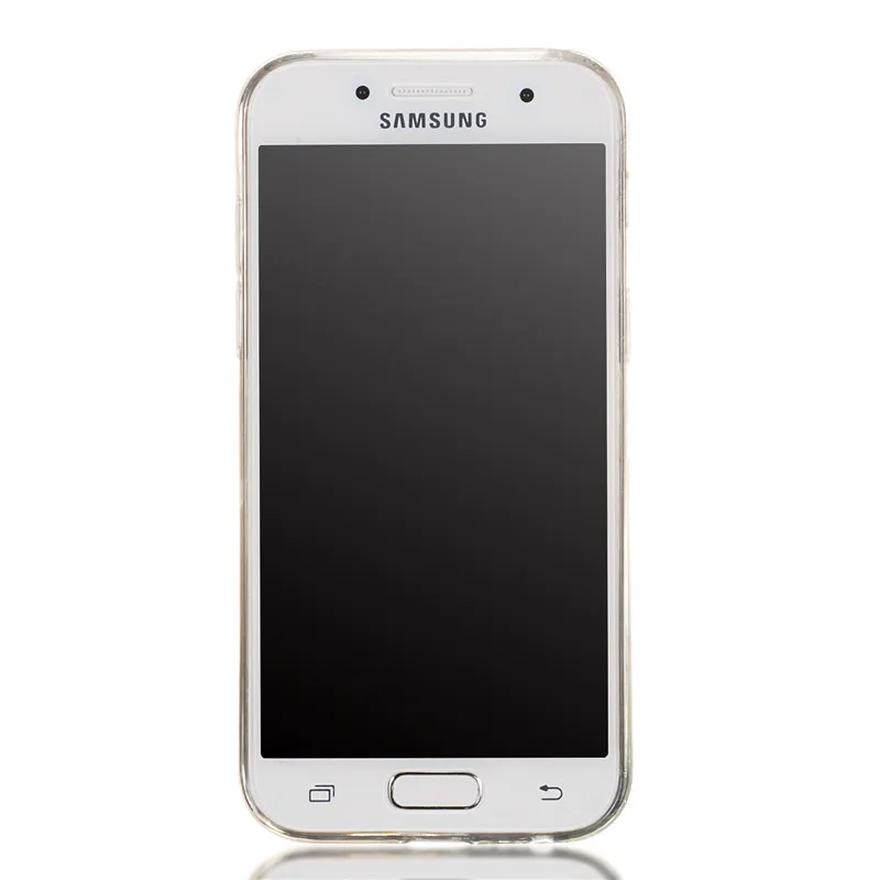 Высококачественный чехол для Samsung Galaxy A3 2017 мягкий силиконовый с мраморным камнем