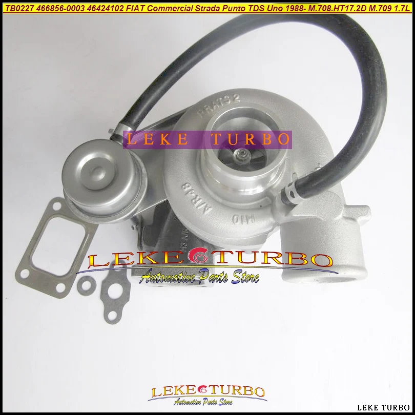 Фото Турбокомпрессор Turbo TB0227 466856 466856-0003 466856-5003S 46424102 для FIAT Commercial Strada Punto TDS Uno 46408952 M.708.HT17.2D M.709 1.7L №2
